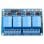 OcioDual Placa Módulo de Relés Optoacoplados 4 Canales 5V 10A para Arduino