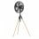 Newlux Tripod W3050 Ventilador de Pie 50W 5 Aspas Metal Negro