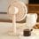 Newlux Desk W300 Mini ventilateur de bureau USB rose