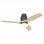 CasaFan Aerodynamix Eco 112 Ventoinha de Teto Motor DC com Luz e Comando 112cm Madeira Clara