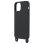 Funda para móvil La Casa de las Carcasas Ultra Suave Colgante Silicona Transparente para iPhone 13 Mini