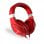 Genius HS-610 Auriculares con Micrófono Rojos