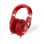 Genius HS-610 Auriculares con Micrófono Rojos