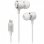 Écouteurs intra-auriculaires SBS Mix 100 avec câble Lightning blanc