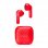Casque sans fil SBS Air Free avec base compacte 250 mAh rouge