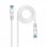 Nanocable Cable de Red Cat.7 600MHz LSZH SFTP PIMF AWG26 25cm Blanco