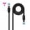Nanocable Cable de Red Cat.7 600MHz LSZH SFTP PIMF AWG26 1m Negro