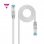 Nanocable Cable de Red Cat.7 600MHz LSZH SFTP PIMF AWG26 25cm Gris