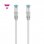 Nanocable Cable de Red Cat.7 600MHz LSZH SFTP PIMF AWG26 25cm Gris