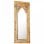 Vidaxl Espejo De Madera Maciza De Mango 50x3x110 Cm