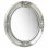 Vidaxl Espejo De Pared Estilo Barroco Plateado 50 Cm