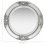 Vidaxl Espejo De Pared Estilo Barroco Plateado 50 Cm