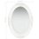 Vidaxl Espejo De Pared Estilo Barroco Blanco 50x70 Cm