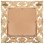 Vidaxl Espejo Tallado A Mano Marrón 50x50 Cm Madera Maciza De Mango