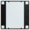Vidaxl Espejo De Pared Metal Negro 60x60 Cm