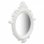 Vidaxl Espejo De Pared Estilo Castillo Blanco 56x76 Cm