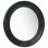 Vidaxl Espejo De Pared Estilo Barroco Negro 50 Cm