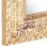 Vidaxl Espejo Tallado A Mano Madera Maciza De Mango 110x50x2,6 Cm