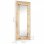 Vidaxl Espejo Tallado A Mano Madera Maciza De Mango 110x50x2,6 Cm
