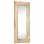 Vidaxl Espejo Tallado A Mano Madera Maciza De Mango 110x50x2,6 Cm