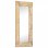 Vidaxl Espejo Tallado A Mano Madera Maciza De Mango 110x50x2,6 Cm