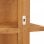 Vidaxl Espejo De Pared Con Estantes Madera De Teca Maciza 30x30x120 Cm