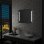 Vidaxl Espejo De Pared De Baño Con Led 80x60 Cm
