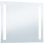 Vidaxl Espejo De Pared De Baño Con Led 80x60 Cm