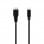 Nanocabo USB-C para Cabo Micro-USB 1m Preto