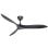 Ventilatore da soffitto CasaFan Eco Airscrew DC 152 cm nero opaco telecomando