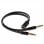 Répartiteur de câble OcioDual Mini Jack 3,5 mm vers 2x Aux Femelle/Mâle