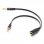 Répartiteur de câble OcioDual Mini Jack 3,5 mm vers 2x Aux Femelle/Mâle