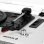 Tocadiscos Prixton Studio Deluxe 10W Bluetooth USB MicroSD AUX RCA Directe Aandrijving Wit