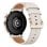 Huawei Watch GT 3 Reloj Smartwatch 42mm Edición Elegant Dorado con Correa de Piel Blanca