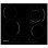 Infiniton VIT4T23 Placa de Vitrocerámica 4 Zonas 60cm Negro