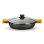 Cacerola BRA Efficient Aluminio Fundido 24cm con Tapa