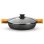 Cacerola BRA Efficient Aluminio Fundido 24cm con Tapa
