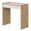 Escritorio Forés Junior compacto melamina roble nodi/blanco artik 77x81,5x40 cm