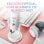Blue Mic Yeti para The Aurora Collection Microfone USB Multipadrão Premium com Blue VO!CE Branco