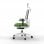 Actiu Trim Silla de Oficina Profesional Malla Verde