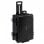 B&W 6800/B/SI Caja para Equipo Fotográfico con Ruedas Negro