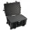 B&W 6800/B/SI Caja para Equipo Fotográfico con Ruedas Negro