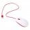 Raspberry Pi SC0165 Rato Ótico Ambidestro USB Branco/Vermelho
