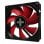 Xilence XPF92 R PWM Ventilateur 92 mm Noir/Rouge