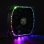 Enermax SquA RGB Ventilador 120mm Negro