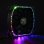 Ventilateur Enermax SquA RGB 120 mm Noir