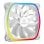Ventilateur Enermax SquA RGB 120 mm Blanc