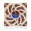 Noctua NF-A12x25 Boitier PC Ventilateur 12 cm Beige, Marron