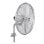 Ventilador de parede CasaFan WM2 Wall Eco 123W aço cromado oscilante