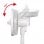 CasaFan Airos Eco SV35 WE Ventilador de Pie con Mando 90W Blanco
